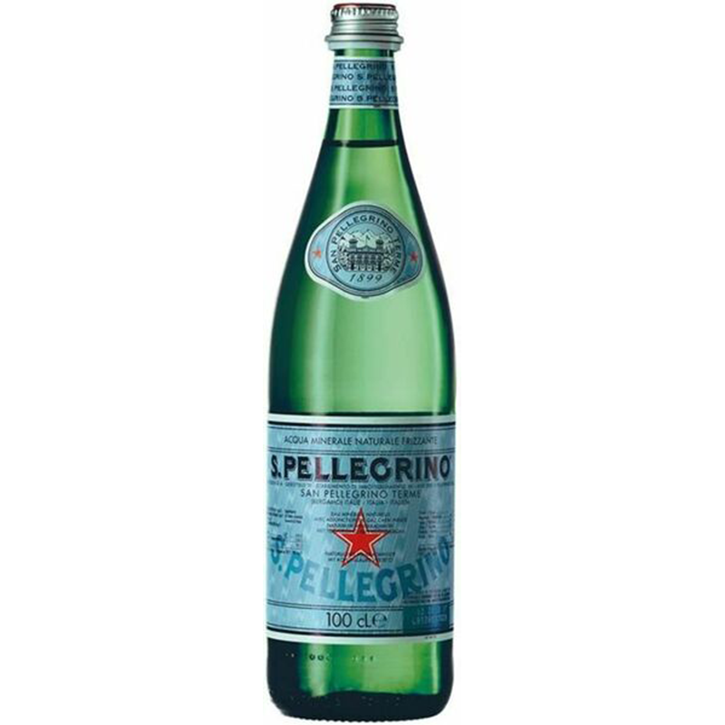 San Pellegrino sparkling water, 0.7 L