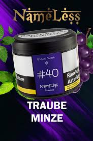 Black Nana (grape and mint) | MIG – Tradi shisha