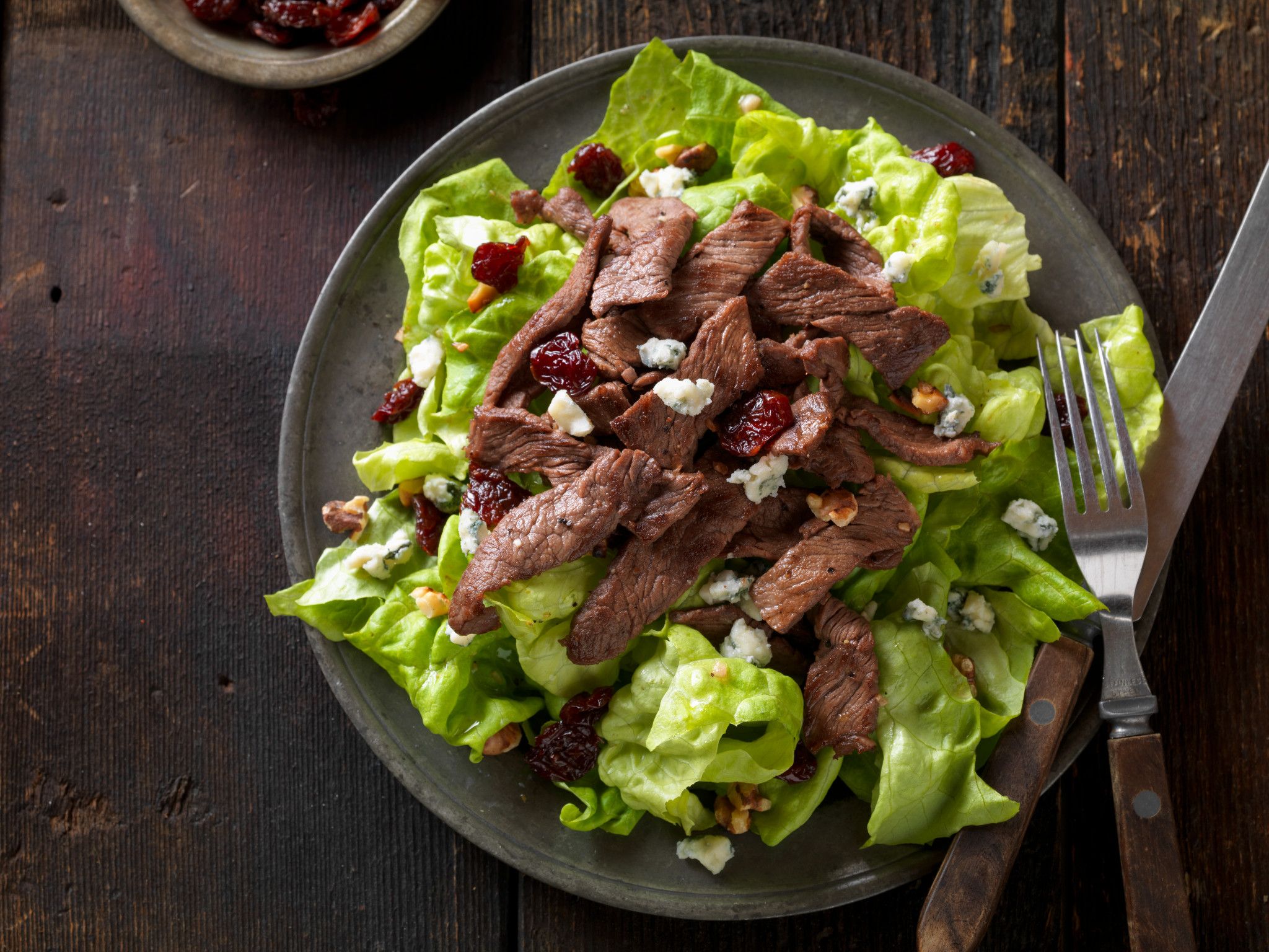 steak salat