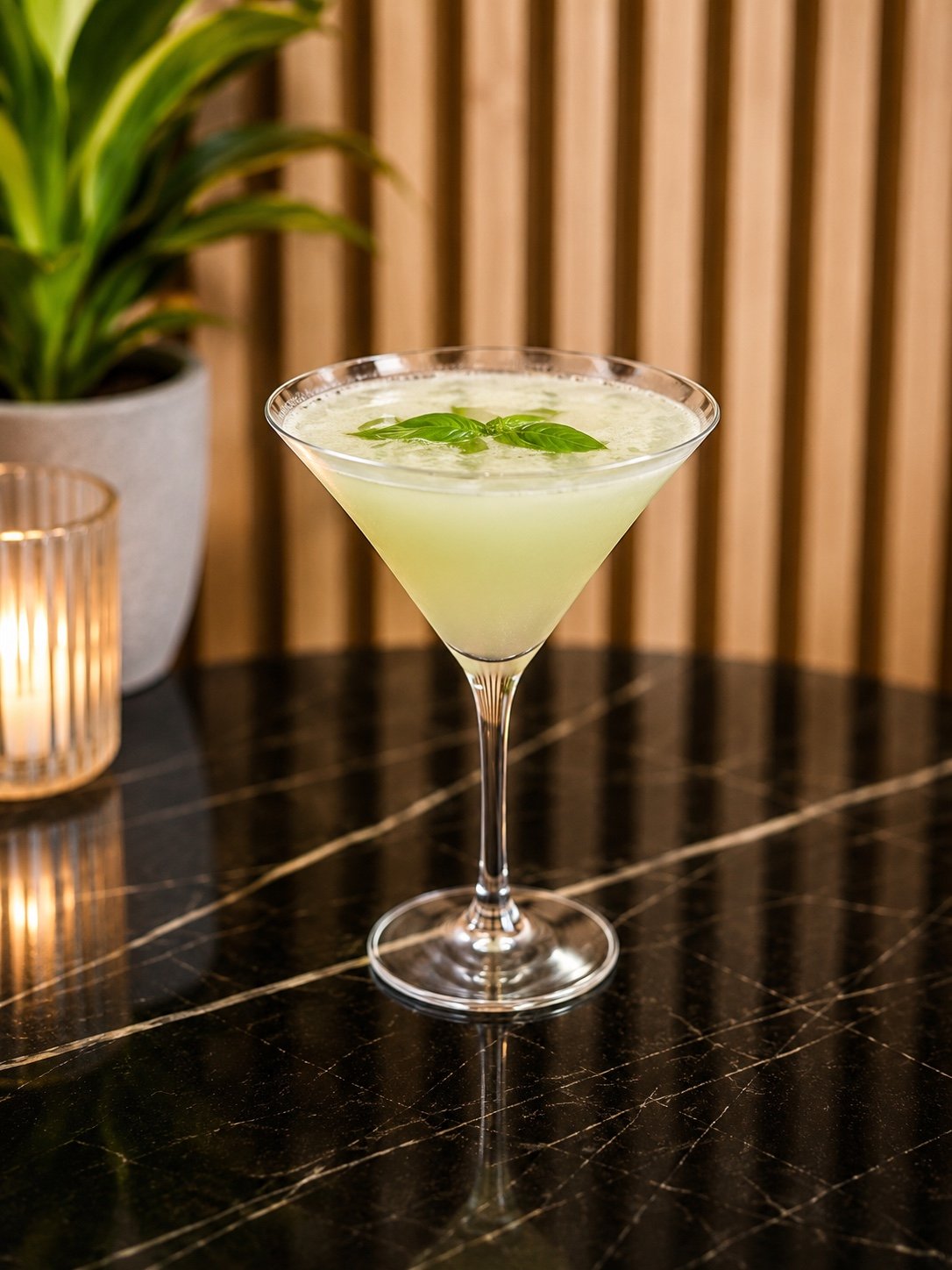 Gin Basil Smash