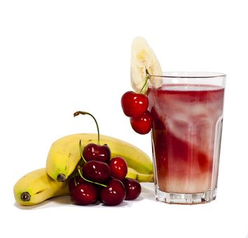 Kiba (cherry and banana juice)