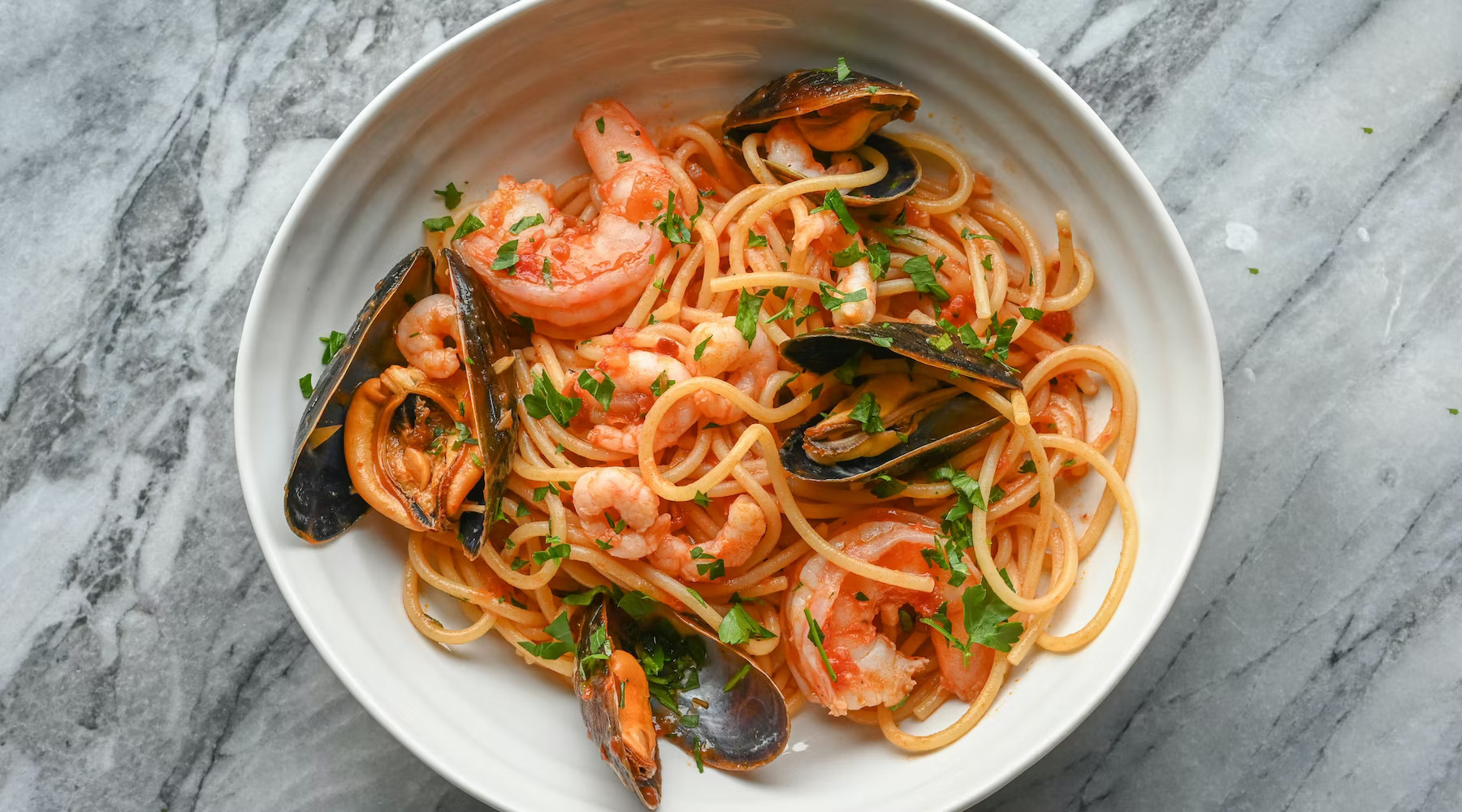 Spaghetti frutti di mare